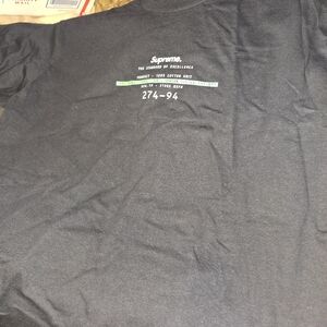 Supreme Navy Blue Shirt